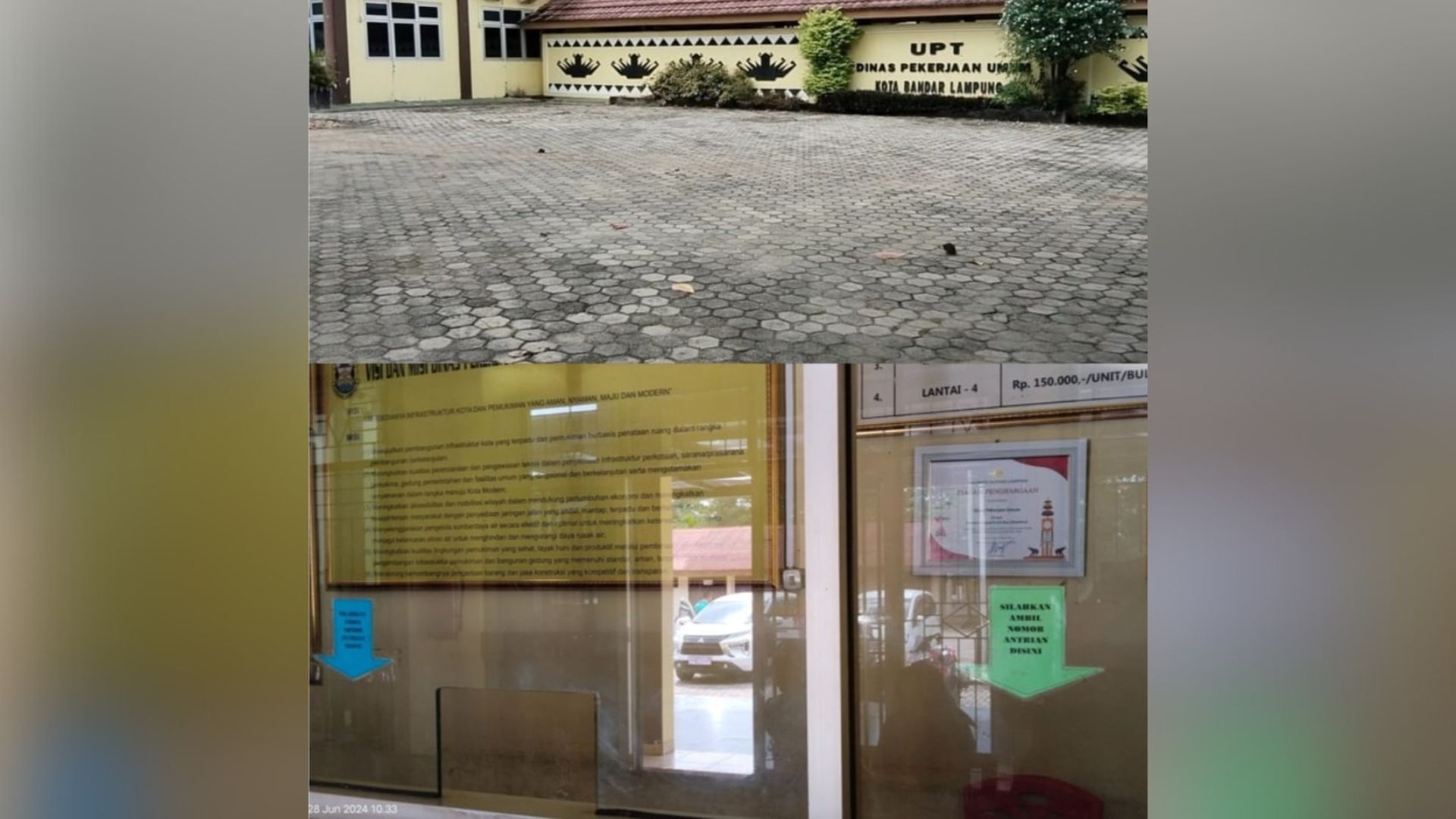 Dinas PUPR Bandarlampung Dituding Mangkir Kerja, Tanggul Ambrol Terbengkalai